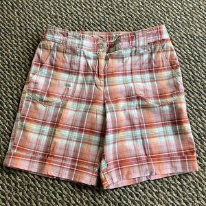 Style & Co Women’s plaid shorts size 6 Petite like new
